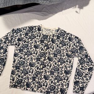 Floral Patterned Women's Cardigan